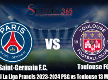 Prediksi La Liga Prancis 2023-2024 PSG vs Toulouse 13 Mei 2024