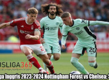 Hasil Bola Liga Inggris 2023-2024 Nottingham Forest vs Chelsea