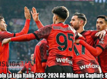 Hasil Bola La Liga Italia 2023-2024 AC Milan vs Cagliari: Skor 5-1