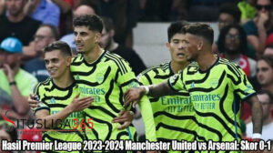 Hasil Premier League 2023-2024 Manchester United vs Arsenal