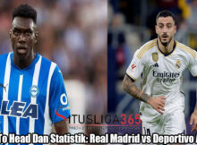 Head To Head Dan Statistik: Real Madrid vs Deportivo Alaves