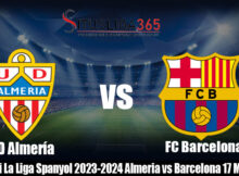 Prediksi Bola La Liga Spanyol 2023-2024 Almeria vs Barcelona