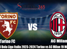 Prediksi Bola Liga Italia 2023-2024 Torino vs AC Milan 19 Mei 2024