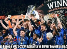 Hasil Bola Liga Europa 2023-2024 Atalanta vs Bayer Leverkusen