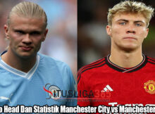 Head To Head Dan Statistik Manchester City vs Manchester United