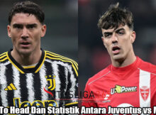 Head To Head Dan Statistik Antara Juventus vs Monza