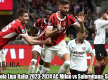 Hasil Bola Liga Italia 2023-2024 AC Milan vs Salernitana: Skor 3-3