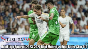 Hasil Liga Spanyol 2023-2024 Real Madrid vs Real Betis: Skor 0-0