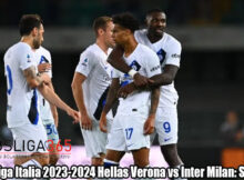 Hasil Liga Italia 2023-2024 Hellas Verona vs Inter Milan: Skor 2-2